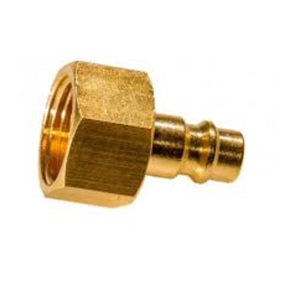 Csatlakozó belsőmenet 3/8 colos, réz