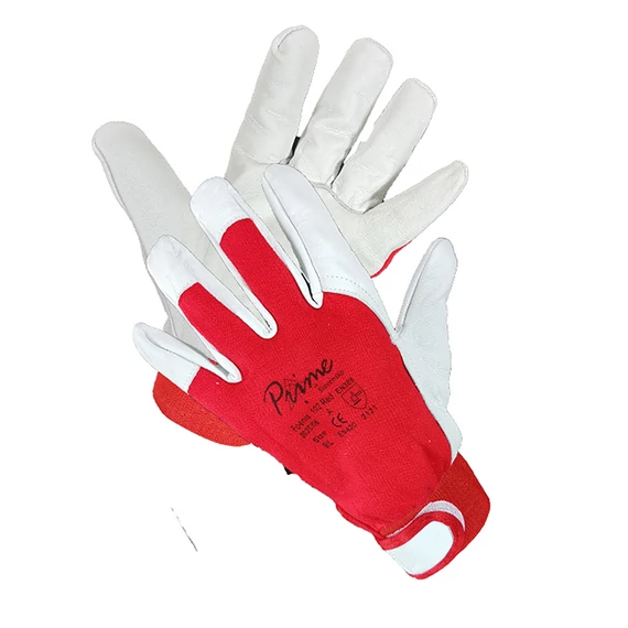 Sofőrkesztyű Foenix 102 RED, kecskebőr kesztyű