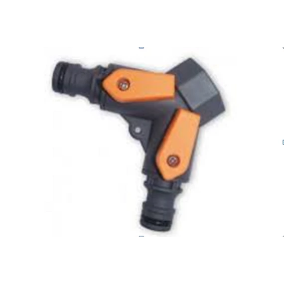 GOLD LINE Y elágazó, elzárható 3/4 colos