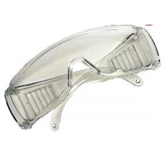 Védőszemüveg Visi-Lux keretes – megbízható szemvédelem munkavégzéshez. Víztiszta polikarbonát lencse, széles oldalvédelemmel és kényelmes, rugalmas kerettel.