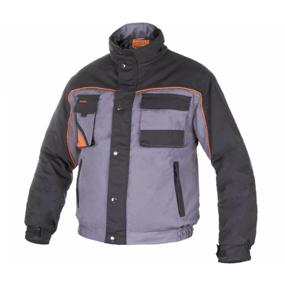 Professional W-Short Téli Bélelt Munkás Rövid Kabát 320 g/m2