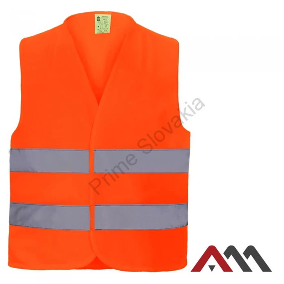 VEST2-O Jól láthatósági mellény Orange, kiváló Minőség