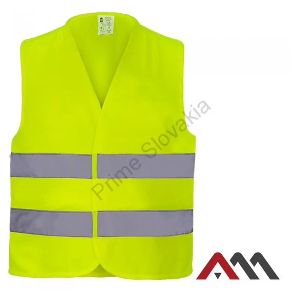 VEST2-Y Jól láthatósági mellény Yellow, kiváló Minőség