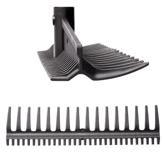 Kétoldalas kerti gereblye nyél nélkül