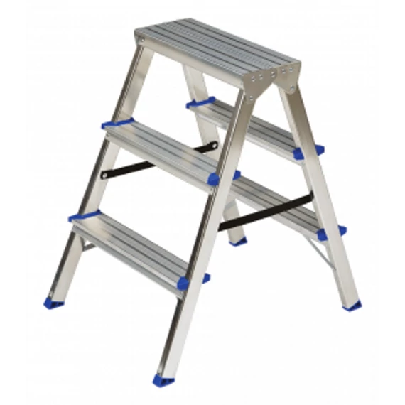 Két oldalt járható alu létra 2x3