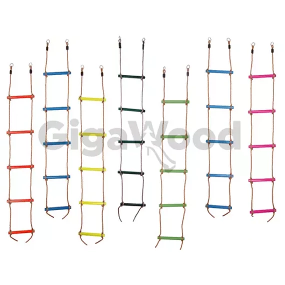 Kötéllétra PP kötéllel - 5 fok 180cm műanyag