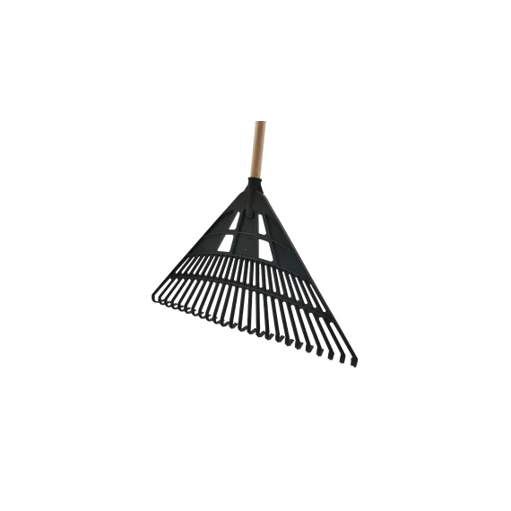 Lombseprű műanyag 60cm egyenes fekete NYELEZETT