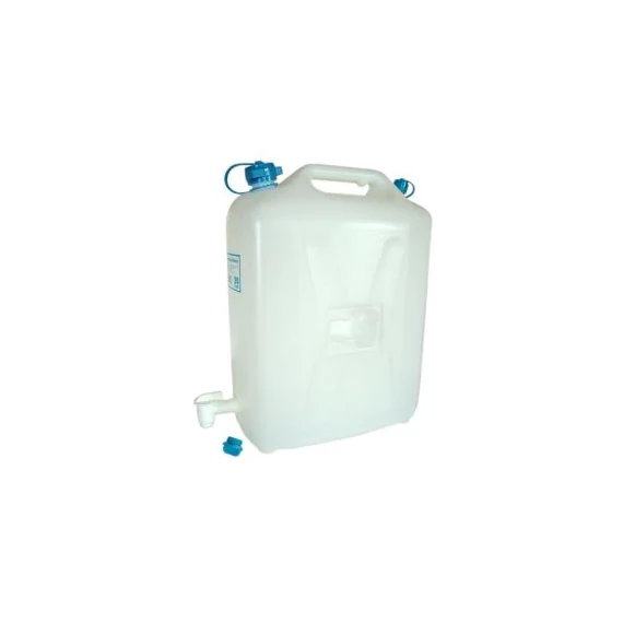 Műanyag camping kanna 20 L rejtett csappal (1100g)