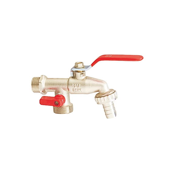 Kerti csap kettős kivezetéssel 3/4"