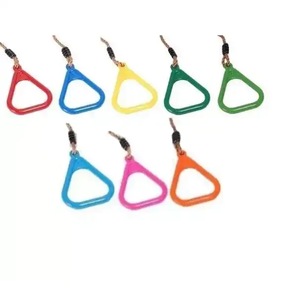 Műanyag gyűrűhinta háromszög - többféle színben