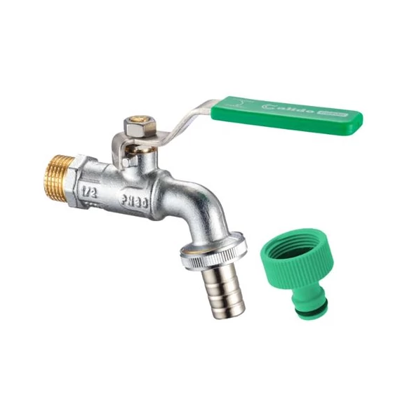 Fagyálló kerti golyóscsap 1/2"x3/4" méretben. Időjárásálló, könnyen kezelhető, tartós megoldás kültéri vízellátáshoz, öntözéshez, kerti használatra.