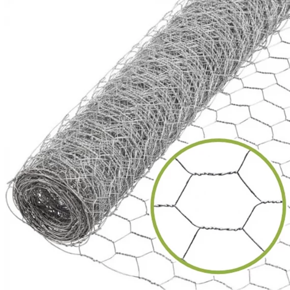 Csibefonat horganyzott 100cm osztás 32x32mm átm.: 0,7mm, 25m