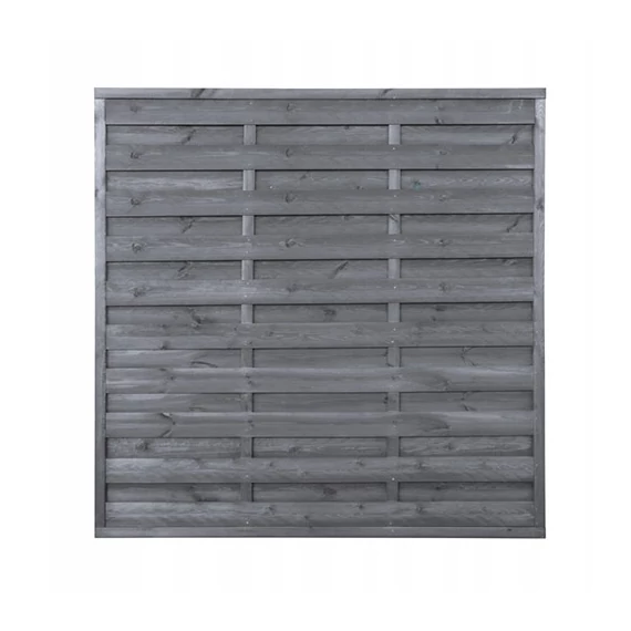 Klassik kerítéselem egyenes SZÜRKE 180x180