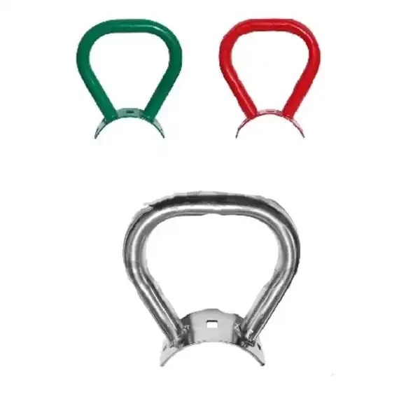 Mérleghinta kapaszkodó acél, rúdfához 120-140 mm - többféle