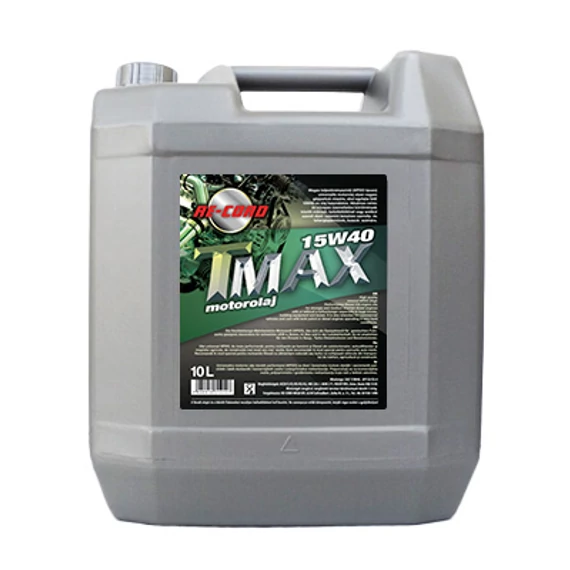 TMAX 15W40 motorolaj 10liter