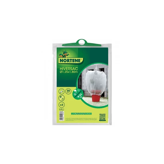 Téli növénytakaró zsák 1.25x1.8m 30g/m2 110036 (3 db zsák/csom)