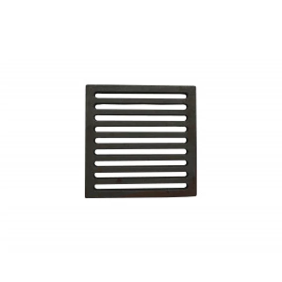 FB-170 rostélyelem 170x170x10 mm méretben. Tartós öntvény, hatékony égés, ideális vegyestüzelésű vízmelegítő kazánhoz