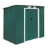 Kép 1/2 - Kompakt kerti fém tároló ház 2,16 x 1,71 x 1,30 m zöld METALSHED CRETA